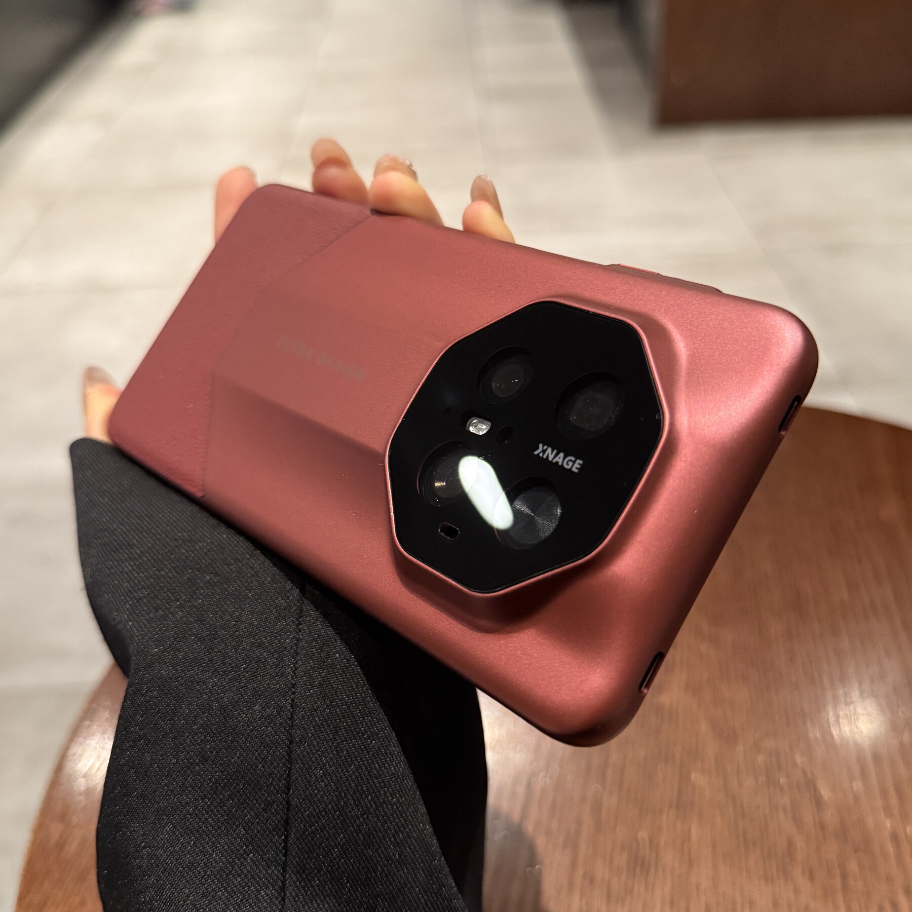 秒变非凡大师适用华为mate70pro+手机壳mate60镜头全包50高档奢华红色m40拼接纳帕皮mt60RS保时捷p70保护套女