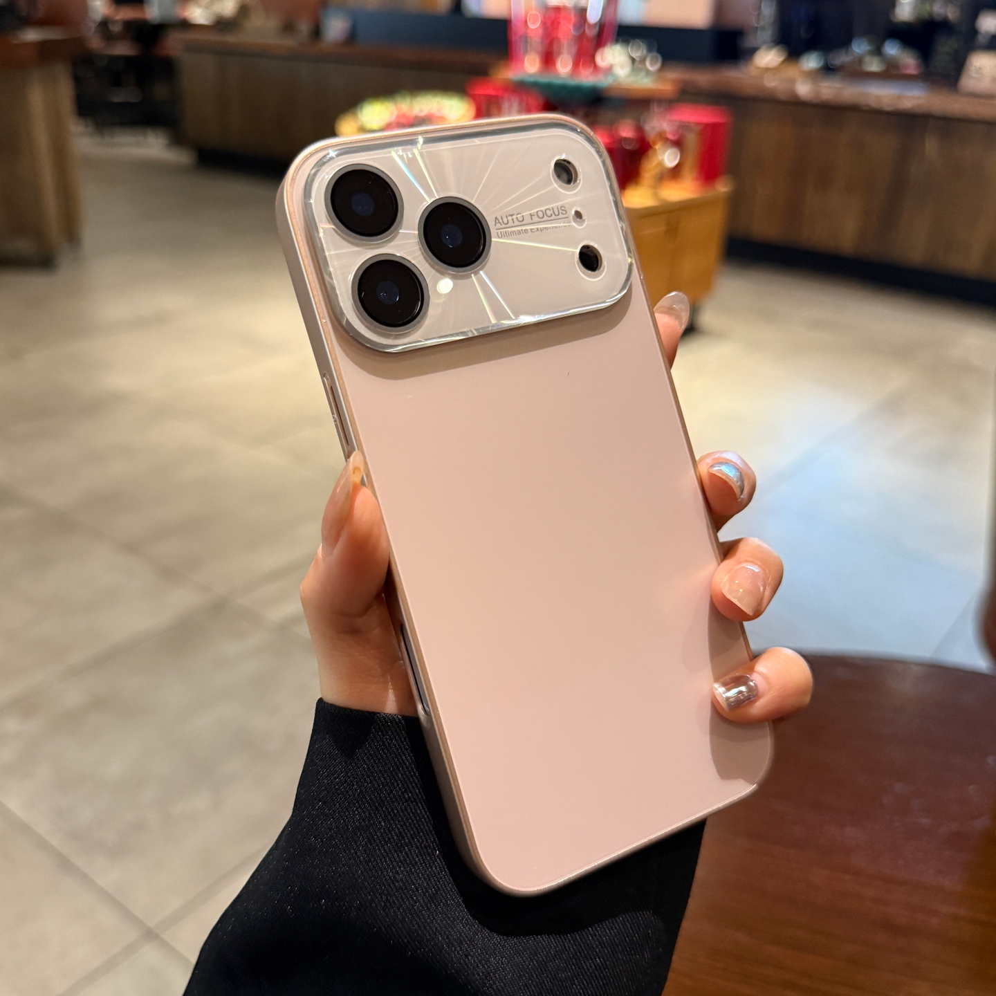 沙漠金色磨砂适用iphone17pro手机壳16promax秒变17极光大视窗14简约15PM高级感air全包镜头膜13情侣保护套女