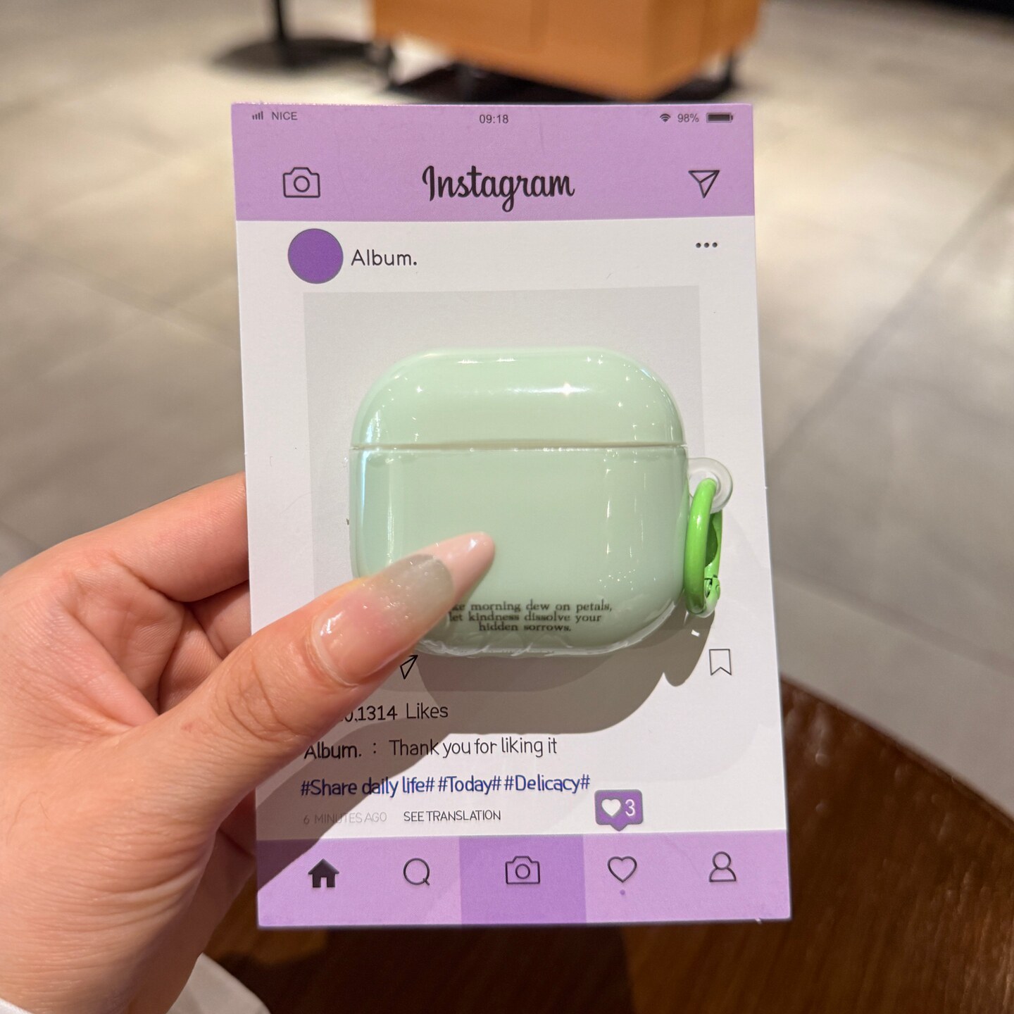 ins纯色耳机壳适用airpods4保护壳苹果airpods蓝牙耳机airpodspro3带圆环新款薄荷绿pro三代防摔硅胶保护套女