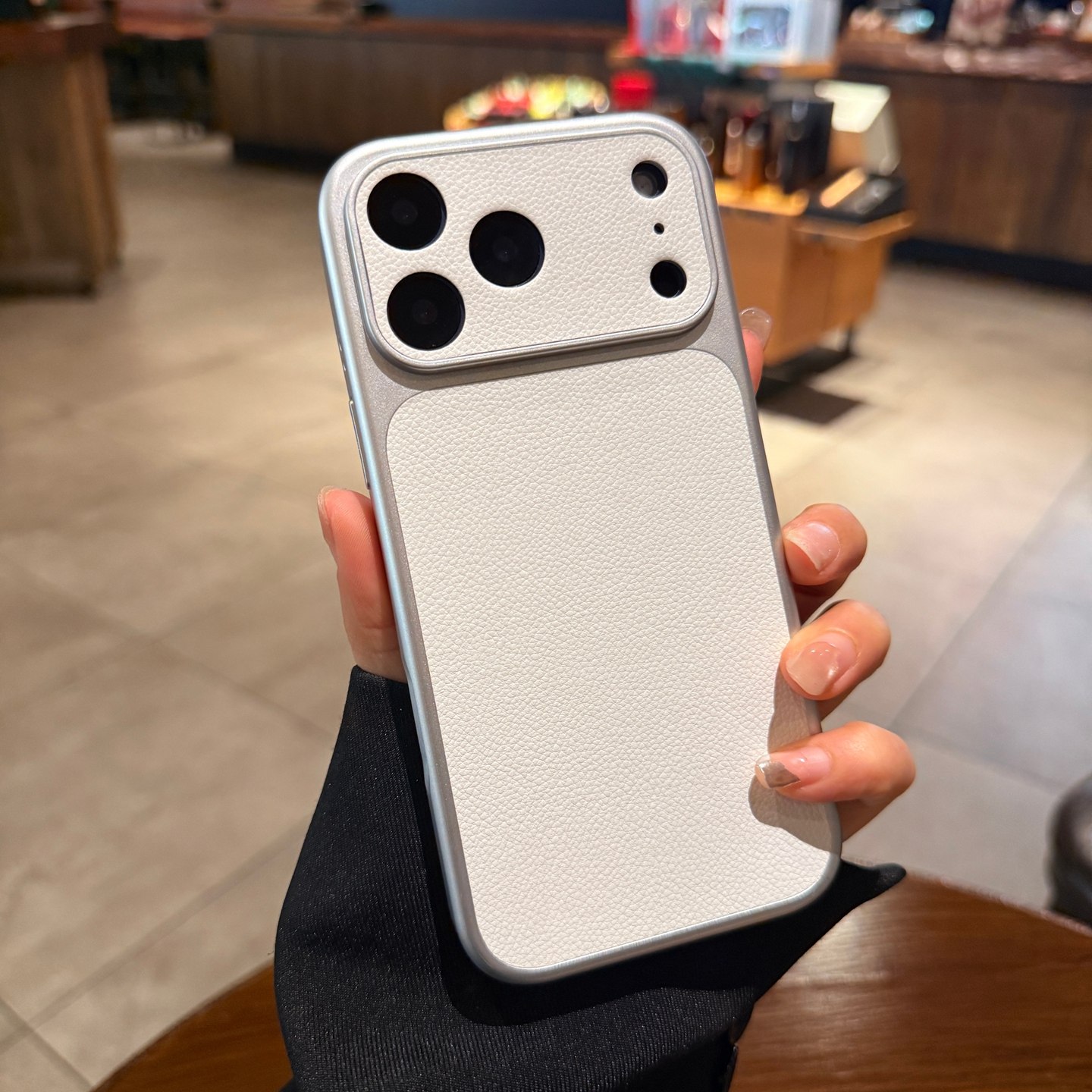 高级感纯色素皮纹适用苹果17pro手机壳iphone16promax新款小羊巴皮15pro秒变17大视窗14简约男女13保护套情侣,3C数码配件,手机保护套/壳,淘宝优惠券,粉丝福利购,淘宝优惠卷