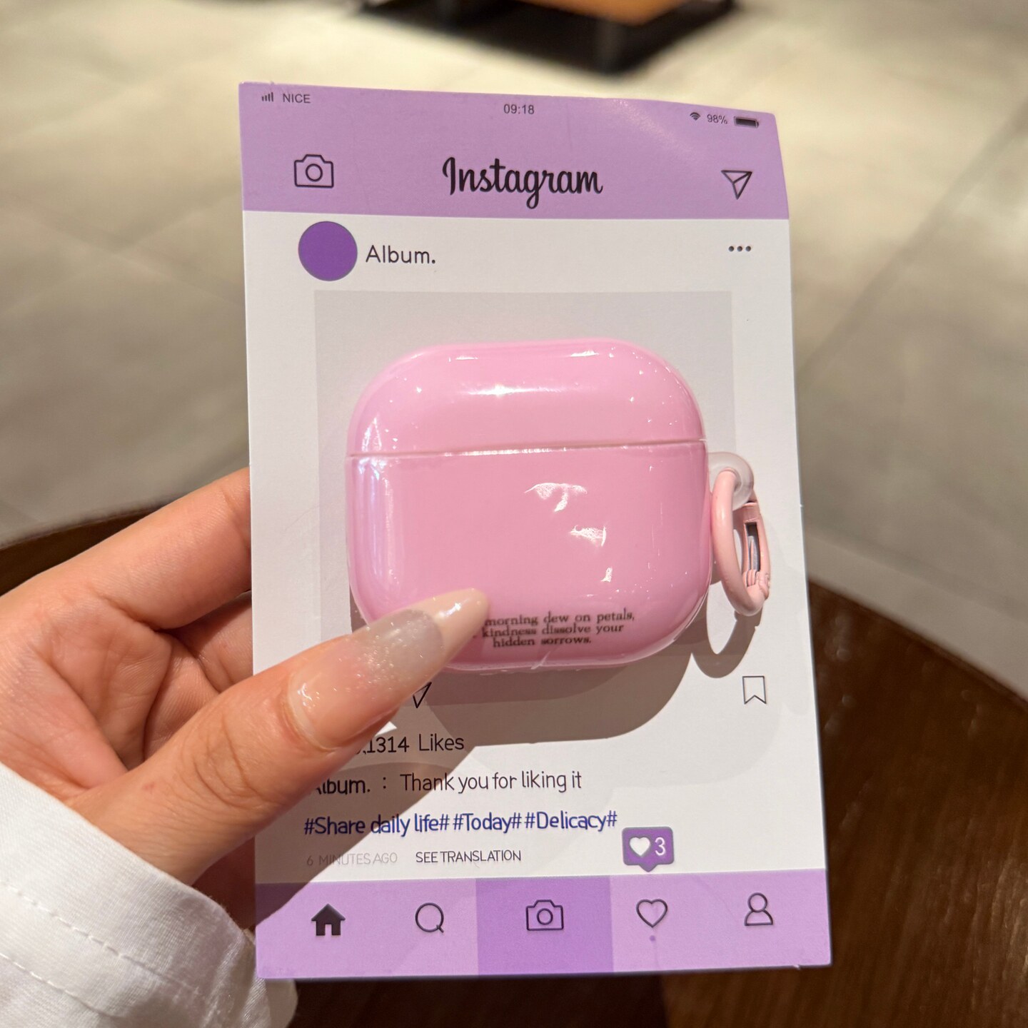 ins纯色耳机壳适用airpods4保护壳苹果airpods蓝牙耳机airpodspro3带圆环新款少女粉pro三代防摔硅胶保护套女