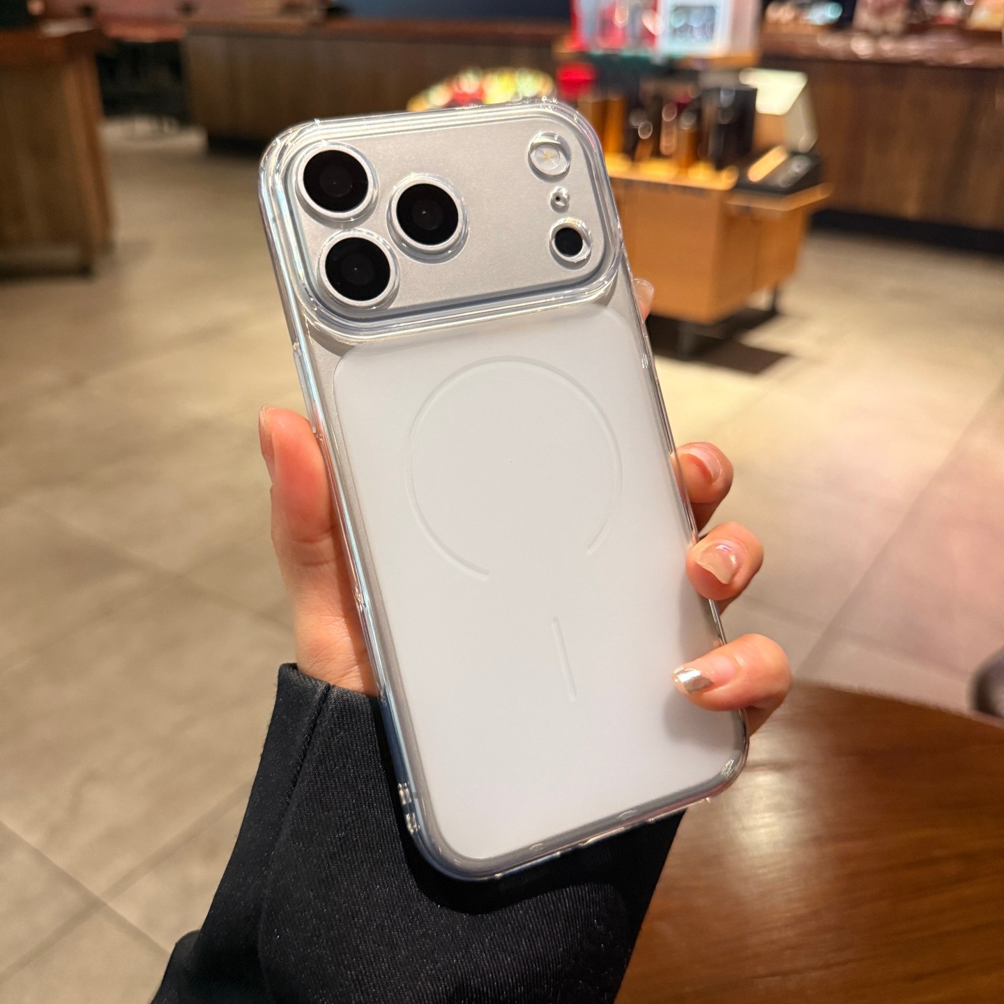 适用苹果17promax透明手机壳iphone16pro新款Ai