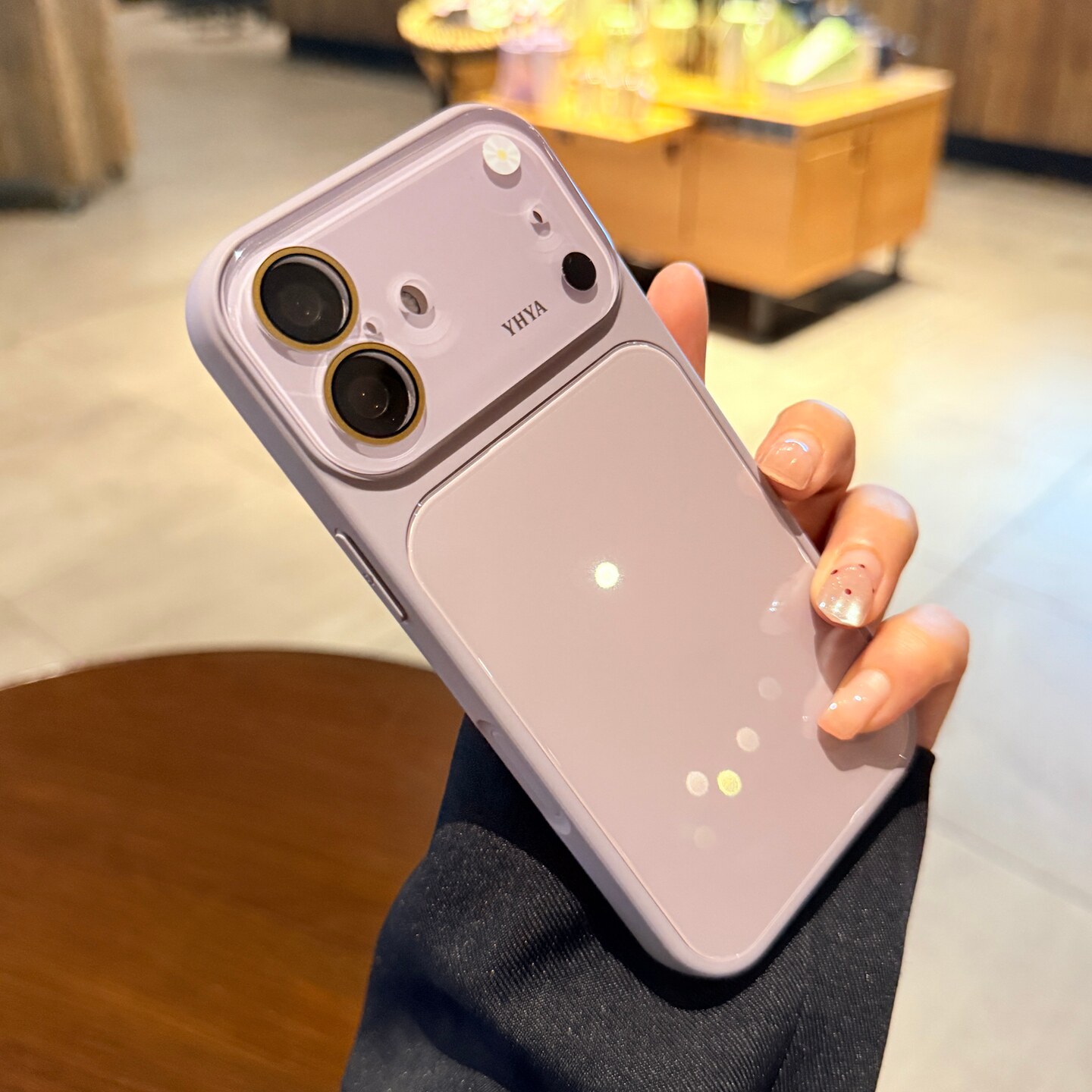 秒变17大视窗适用iphone17手机壳17ProMax苹果16pro淡灰紫新色玻璃壳15女款13全包镜头膜14pro保护套情侣高级