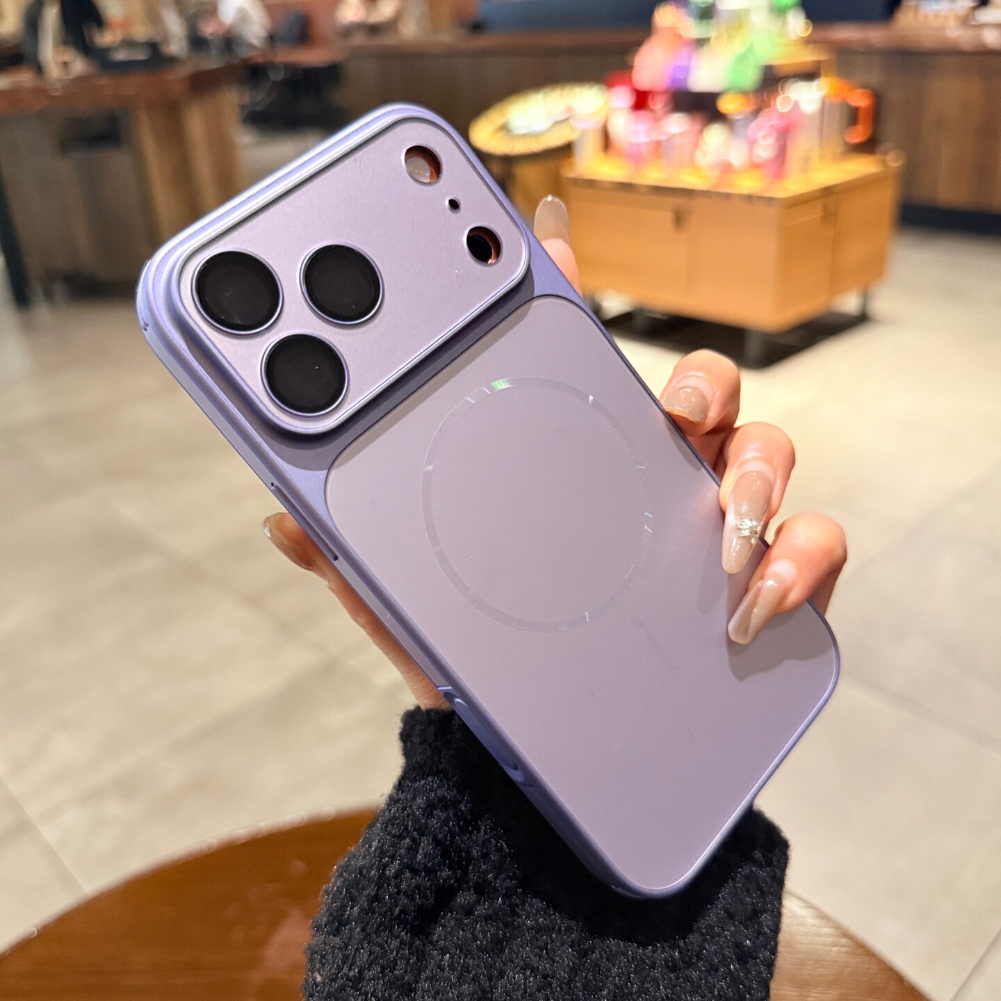 肤感磨砂紫色适用苹果17手机壳磁吸iPhone17promax新款15pro高级16秒变17大视窗镜头膜14情侣全包13保护套Air
