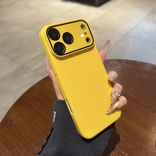 超薄磨砂适用iphone17pro苹果17手机壳Air新款柠檬黄16promax镜头膜全包15女13情侣14plus独特好看12纯色外壳