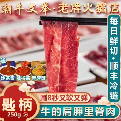 潮牛文举正宗潮汕牛肉匙柄250g