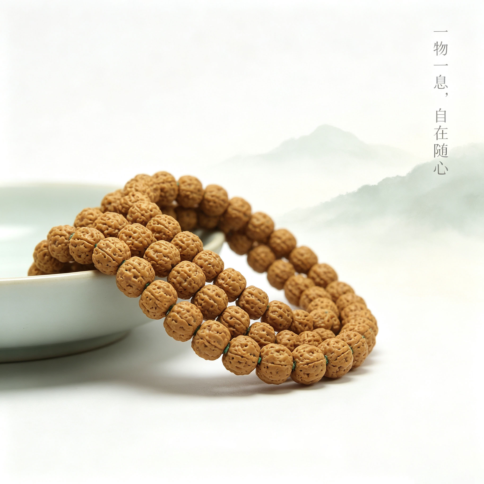 金刚菩提108颗佛珠手串菩提手链男女文玩时尚简约念珠饰品配饰