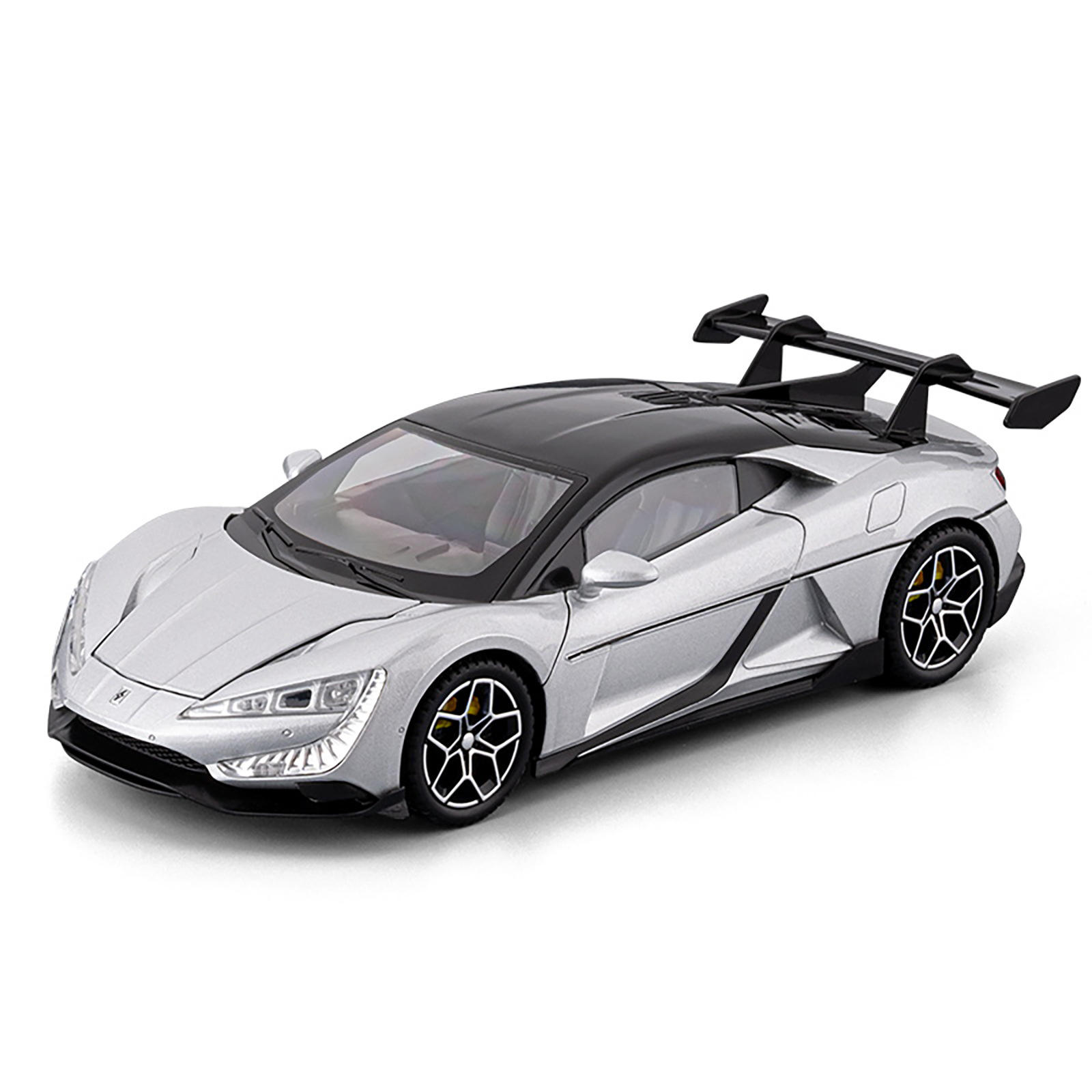 新款 1:24U9合金车模型声光新能源车迷精美收藏品抖音爆款