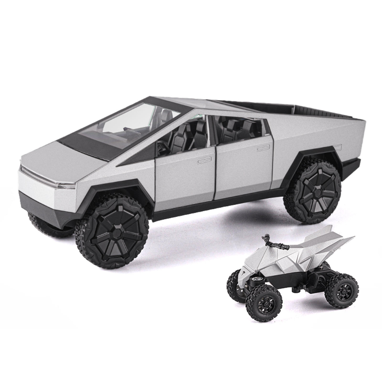 新款 1: 24 Tesla Pickup voiture en alliage modèle jouet