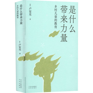 是什么带来力量 乡村儿童的教育 卢安克 著 著 202204 绘 北京出版社