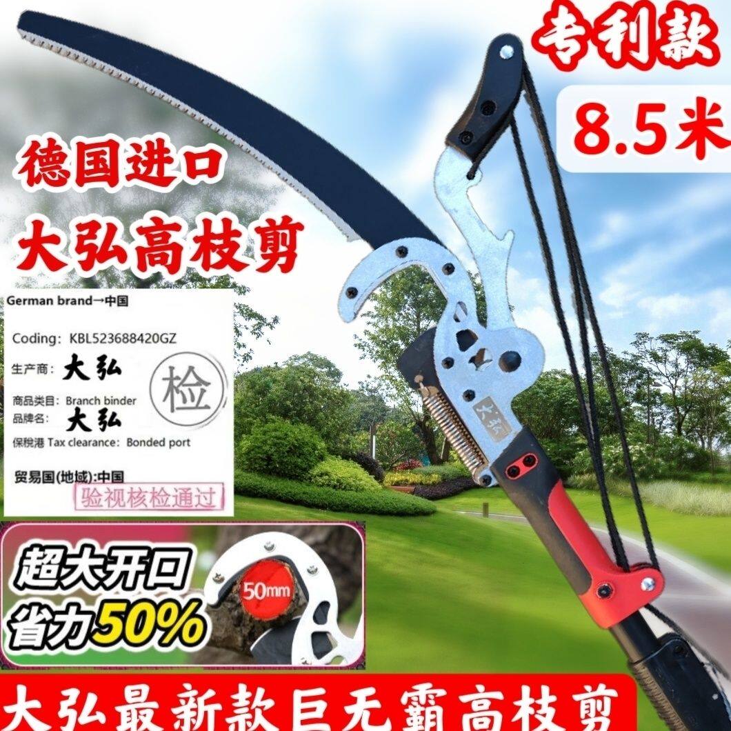 德国大弘原装进口新款巨无霸高枝剪园林伸缩剪刀果树修枝锯修剪枝