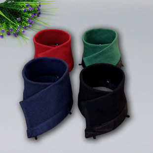 男女通用秋冬季 棉服防脏领可拆卸防油腻假领子防风制服风衣螺纹棉