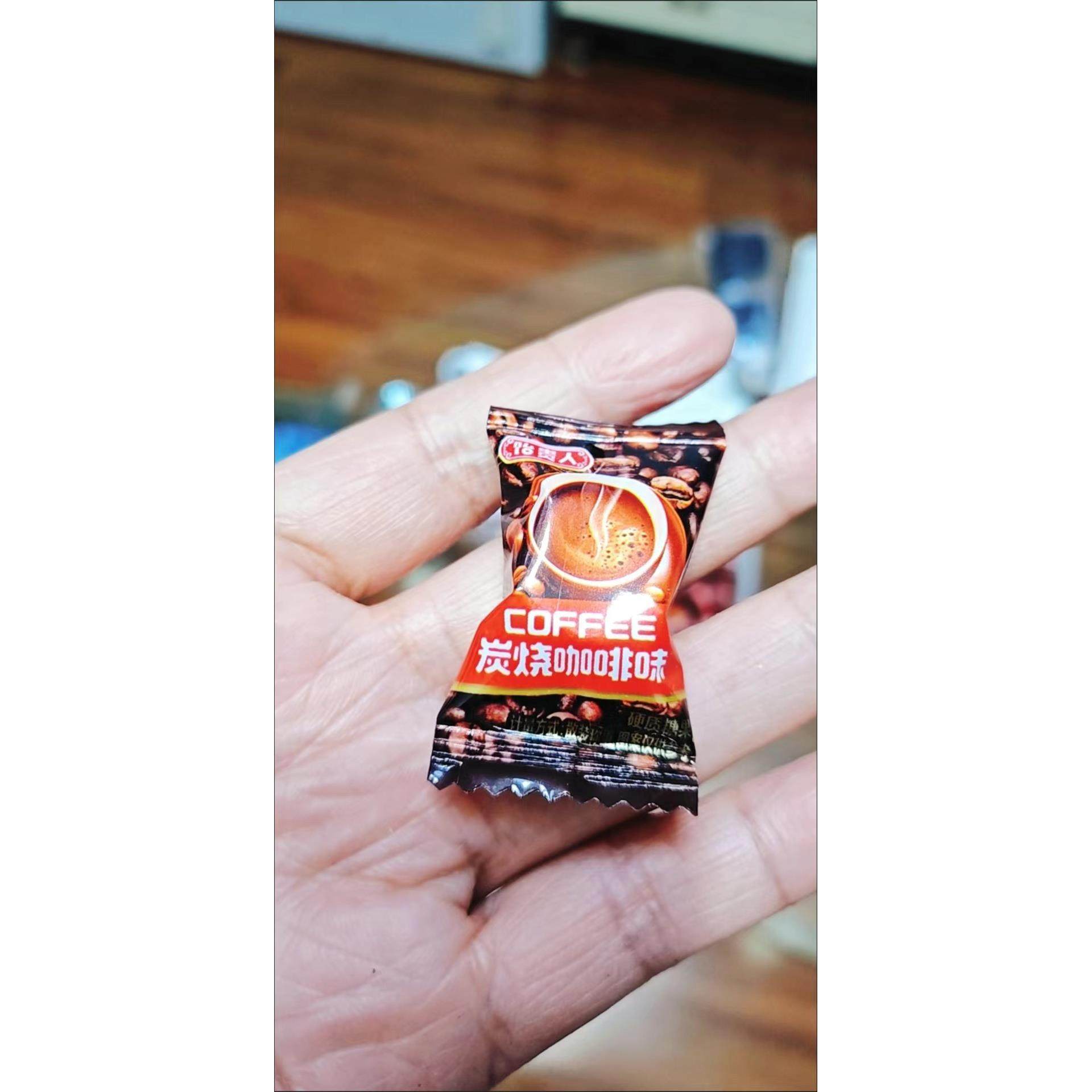 怡贵人特浓咖啡糖上班犯困上学开车混合咖啡味硬糖