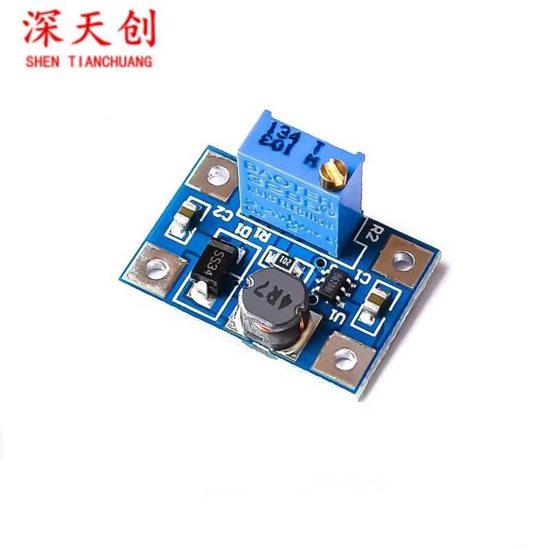 升压模块大电流2A SX1308 DC-DC 可调升压模块