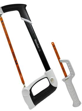 日本weeber威也进口锯条片钢锯架J300重型S200迷你铝合金小型锯子