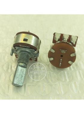 149型弯脚单联电位器B200K 带开关 柄长20MMF 90度弯脚