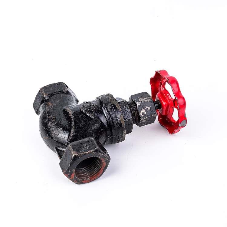 J11T-16 截止阀锅炉蒸汽阀光晋铸铁丝扣截止阀 水管暖气开关阀门