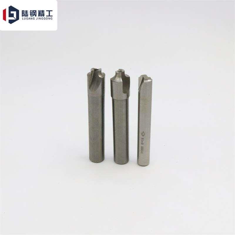 高速钢内R刀反R倒角刀圆弧角凹倒边刀R0.5-R16白钢成型外倒角铣刀