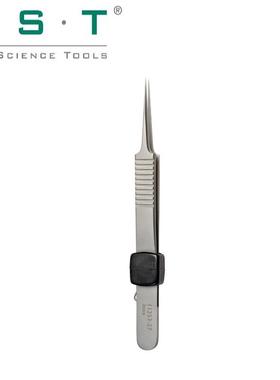 FST镊子11253-27 Dumont镊子L5 Sliding Lock Forceps