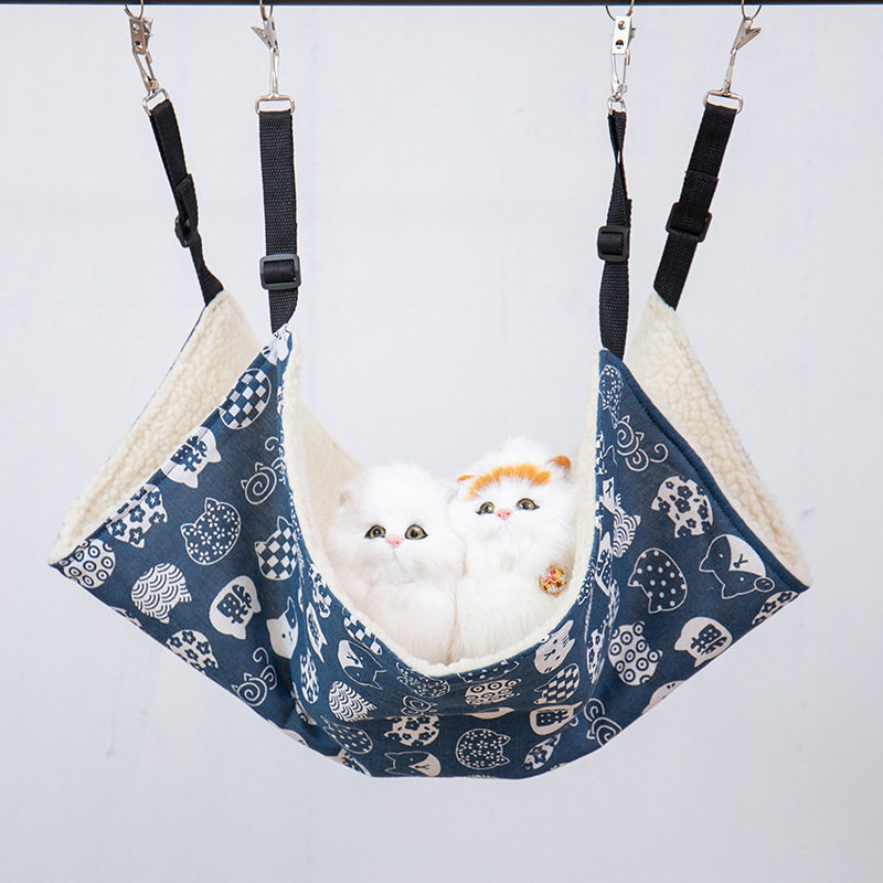 新款猫吊床秋冬宠物猫垫