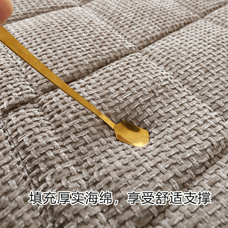 华夫格长凳垫加厚坐垫椅