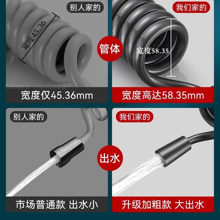 加粗防爆电话线伸缩水管