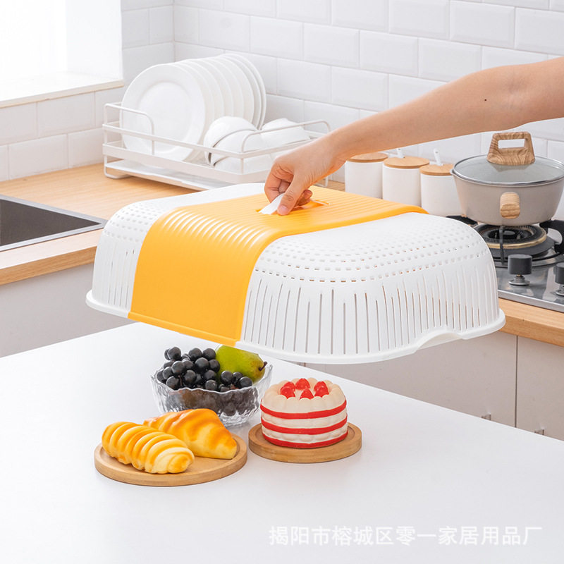 饭菜罩子家用可折叠盖餐