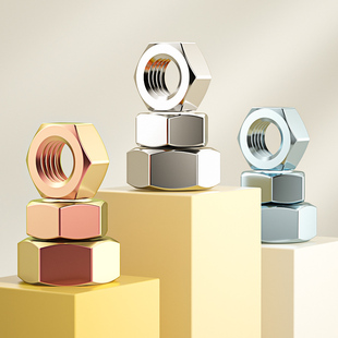 8.8级高强度六角螺母镀锌螺帽GB6170螺丝帽M2M3M4M5M6M8M10M12M36