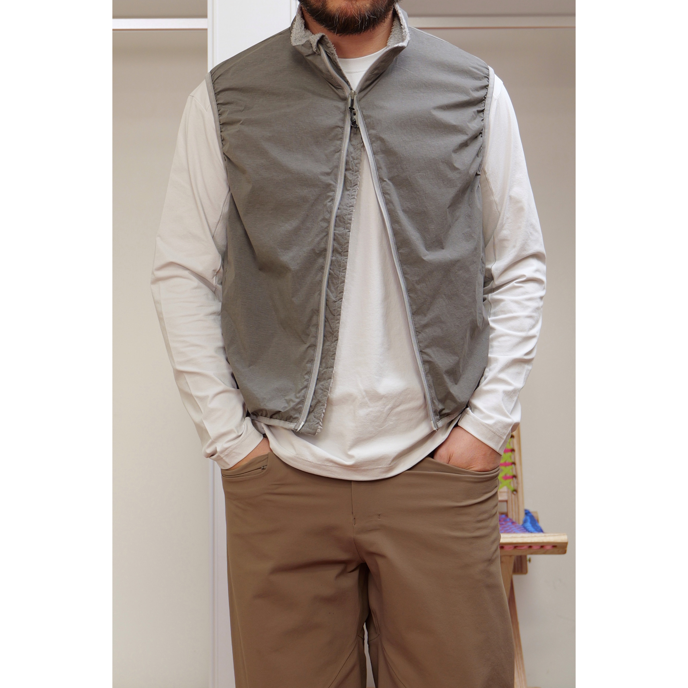WtW 成衣染动态保暖可收纳骑行马甲 Packable Light Cycling Vest