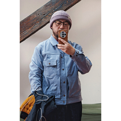 WtW轻质聚酯纤维牛仔夹克