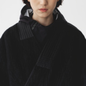 WtW 棉麻混纺带肌理面料东方机能外套夹克 22SS 西南苗族布衣