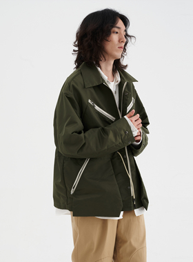 WtW 尼龙面料军事飞行服 TYPE L-1 多口袋外套