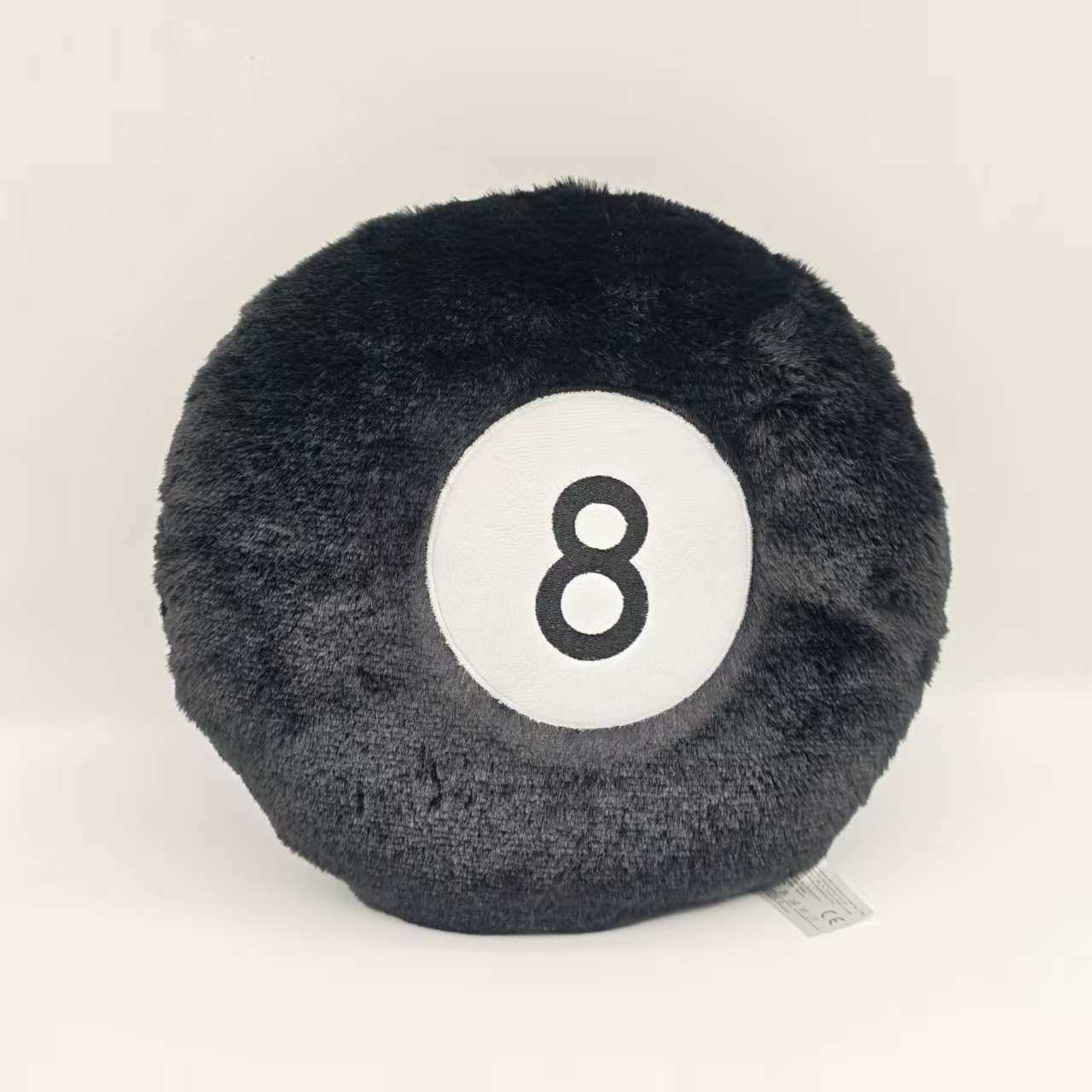 跨境新品爆款毛绒玩具玩偶黑8台球抱枕沙发靠垫生日礼物腰靠腰托,玩具/童车/益智/积木/模型,毛绒/玩偶/公仔/布艺类玩具,淘宝优惠券,粉丝福利购,淘宝优惠卷