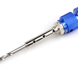 六角柄快速脱落开孔器连接杆手电钻扩孔器孔R距连接器便捷清料