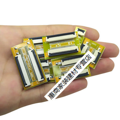 FFCFPC软排线延长板空中对接转接板座0.5mm间距24810Pin6Pin双头0