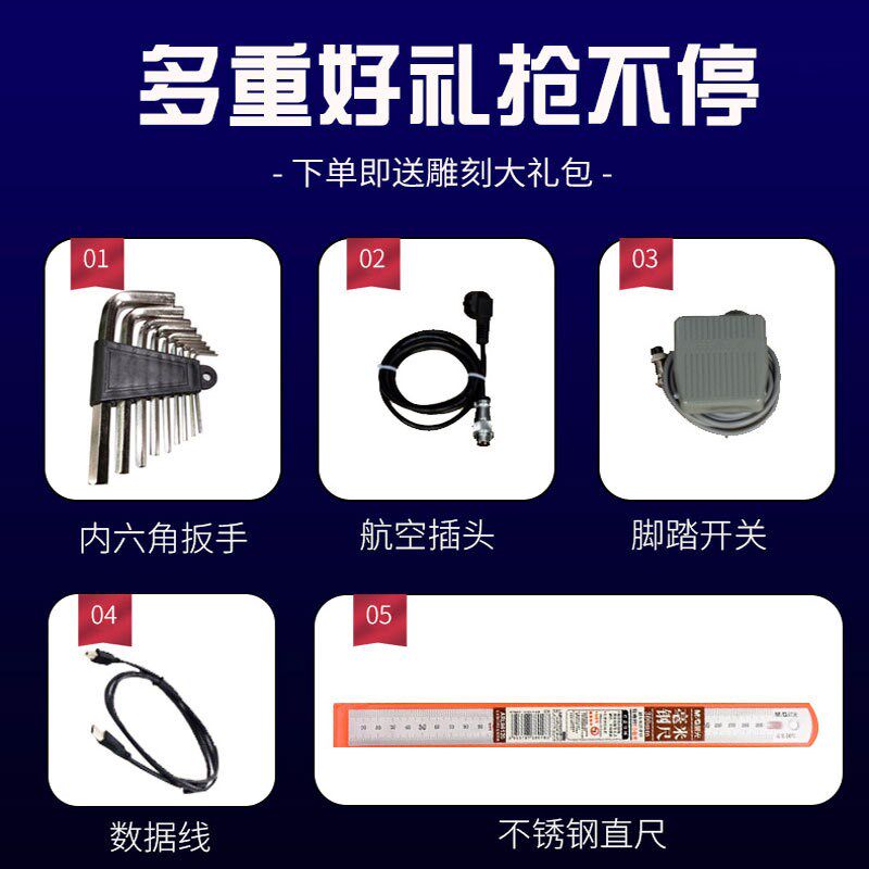 激光雕刻机金属竹木塑料镭雕陶瓷刻字铭诚激光打标机