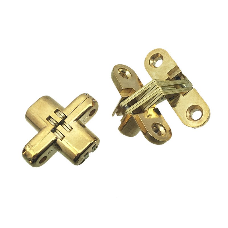 隐形暗合页折叠门隐形门合叶十字铰D链隐藏铰链暗藏合页暗铰链五