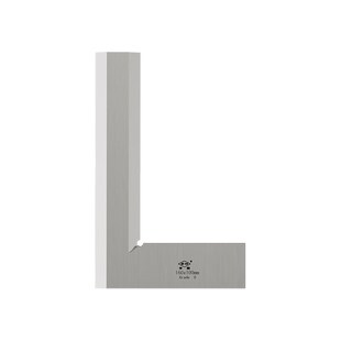 申工刀口角尺刀口尺木工90度高精度碳钢不锈钢刀口型直角尺0级1级