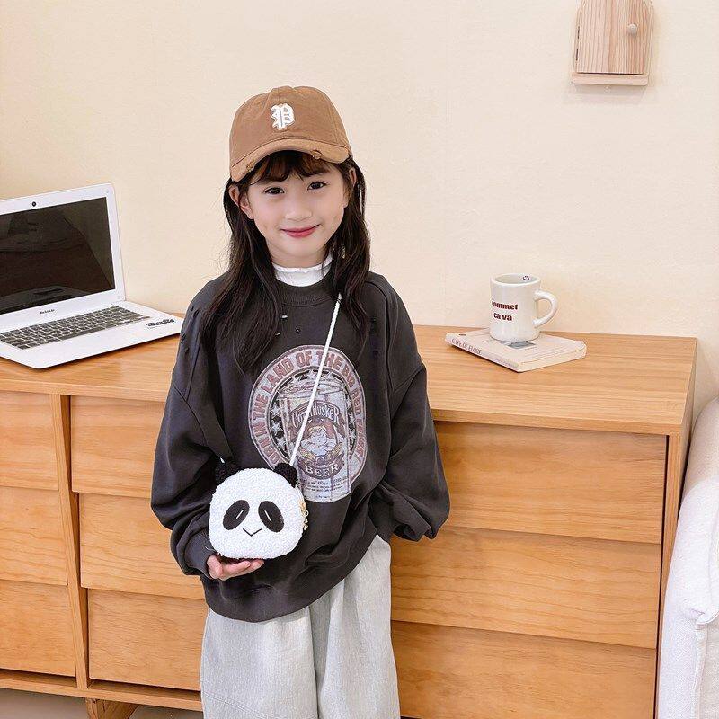新款动物毛绒零钱包儿童迷你斜挎包男女宝宝卡通配饰小包