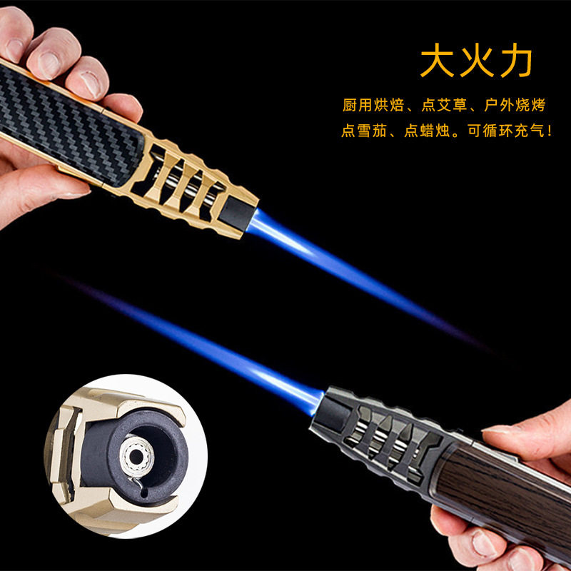 jobon防风直冲喷枪个性打火机