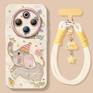 适用vivoy300新款 手机壳vivoy300pro镜头全包y500防摔300i硅胶软壳200t带挂绳100i带支架300t高级感保护套