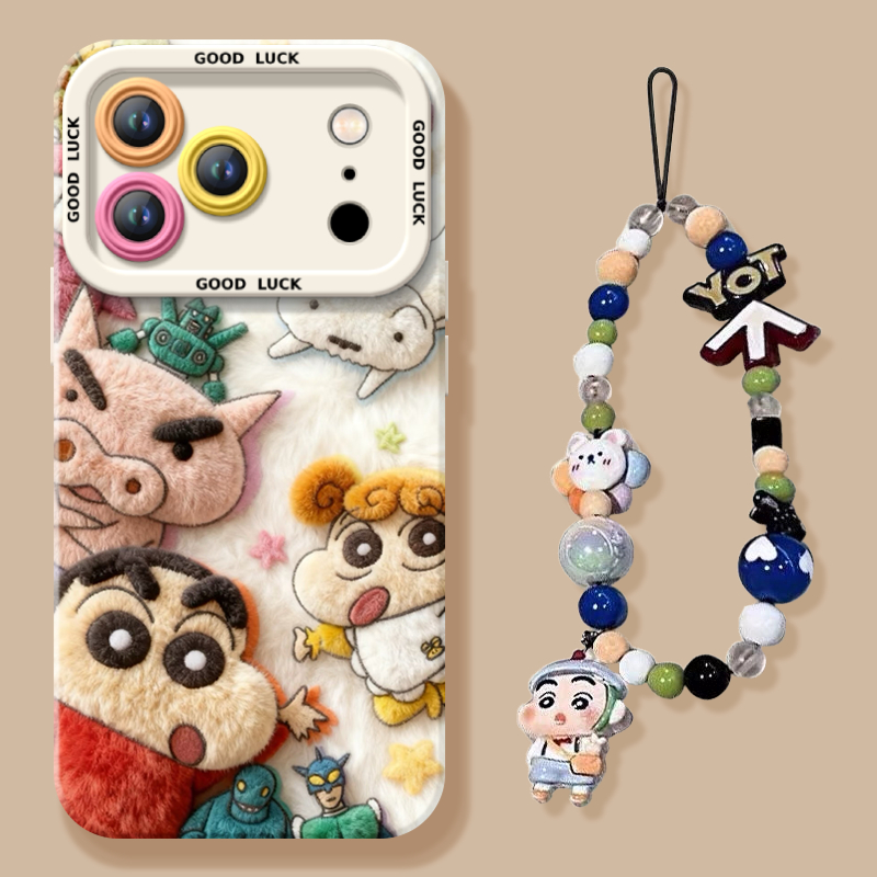 【毛绒蜡笔小新】搭配同款挂绳