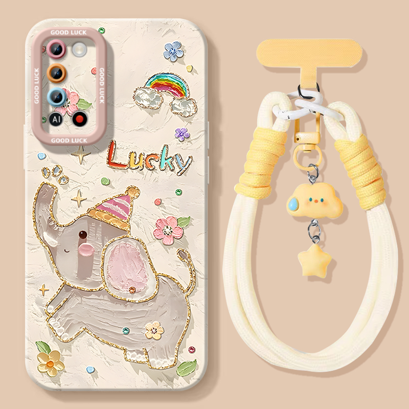 适用荣耀X10手机壳新款高颜值HONOR X10 max镜头全包防摔HUAWEI华为硅胶软壳带挂绳超好看高级感保护套