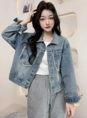 2025春季新款复古牛仔外