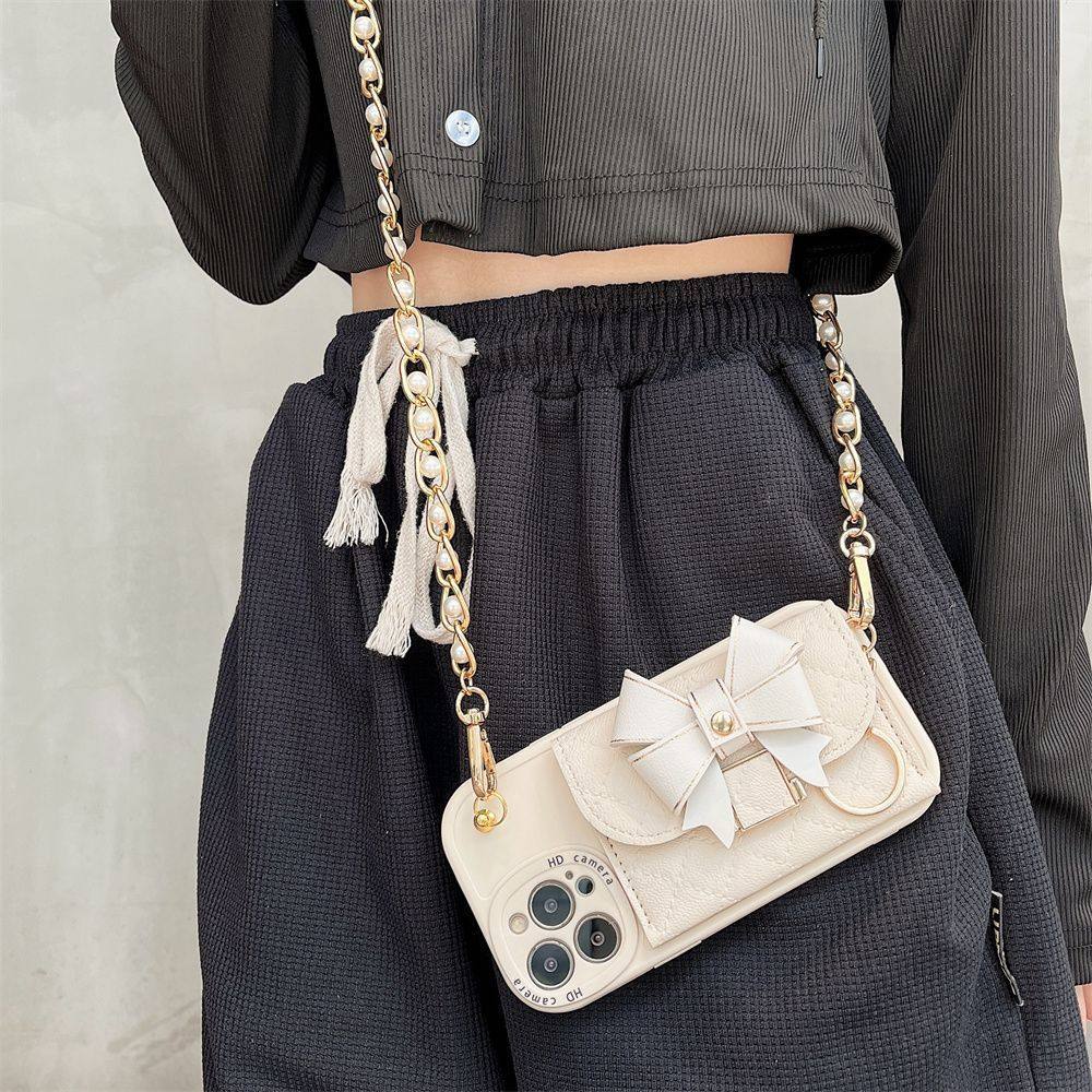 名媛风蝴蝶结卡包苹果14promax手机壳新款x/13pro苹果12软xsmax女,个性定制/设计服务/DIY,手机壳/保护套定制,淘宝优惠券,粉丝福利购,淘宝优惠卷