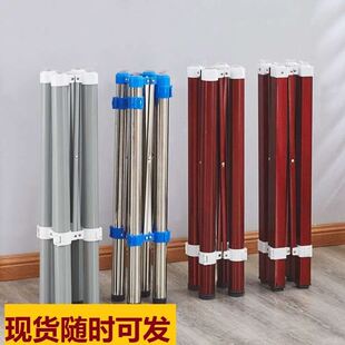 桌架子桌脚架折叠桌腿支架铁艺餐台脚架四方不锈钢腿饭桌架桌子腿