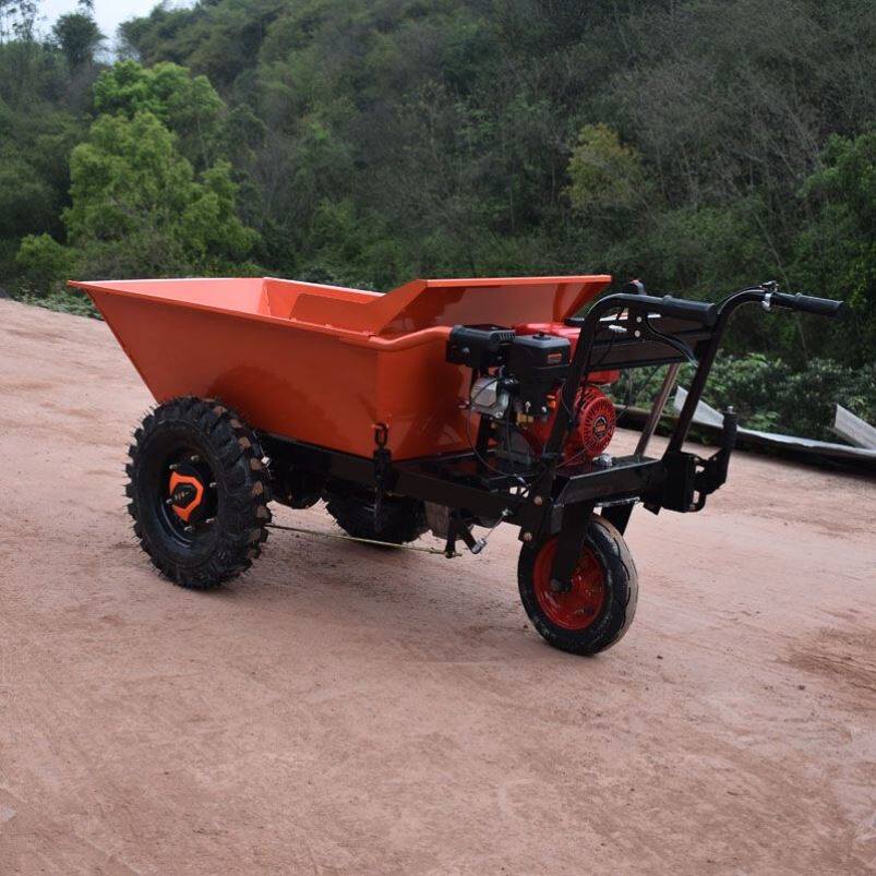重庆厂家直销汽油斗车柴油翻斗车汽油三轮车斗斗车拉粪爬坡爬山虎