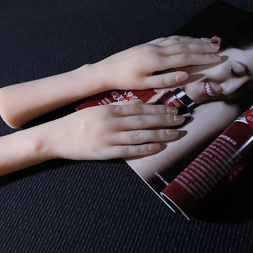 手模型硅胶仿真人美甲练