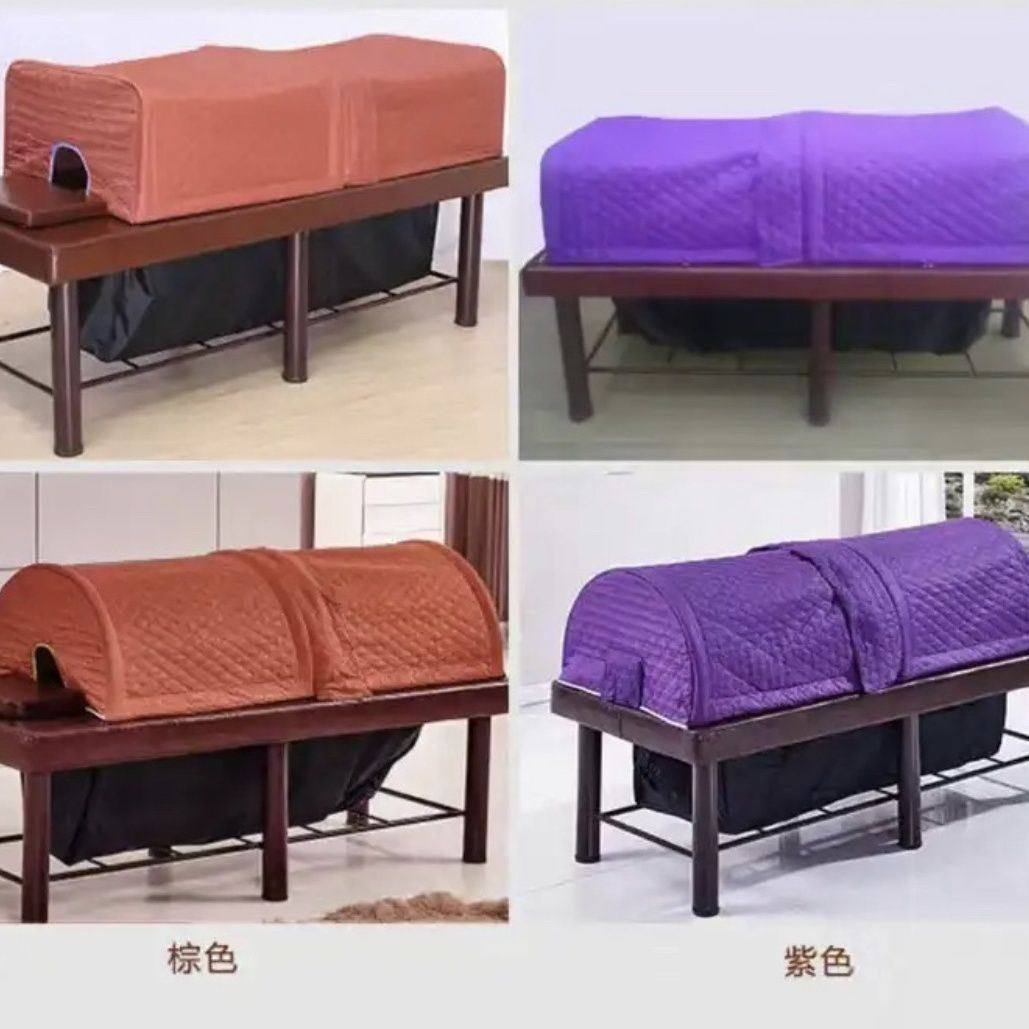 中药熏蒸仓理疗床全身艾灸美容院家用美容床罩汗蒸艾灸熏蒸床配件