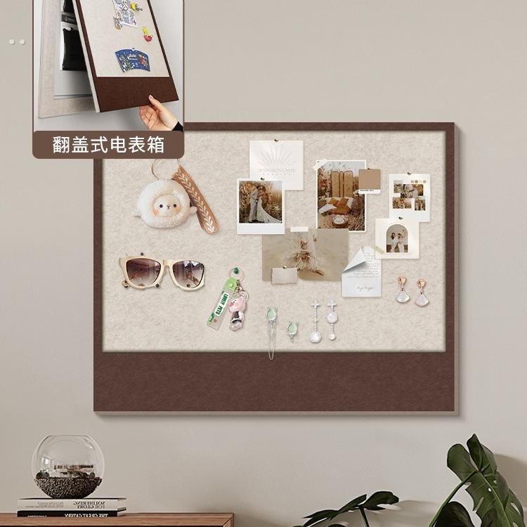 电表箱遮挡装饰画贴画入户玄关表箱盖板免打孔不伤墙挂画软木板